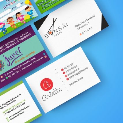 Tarjetas Personales
